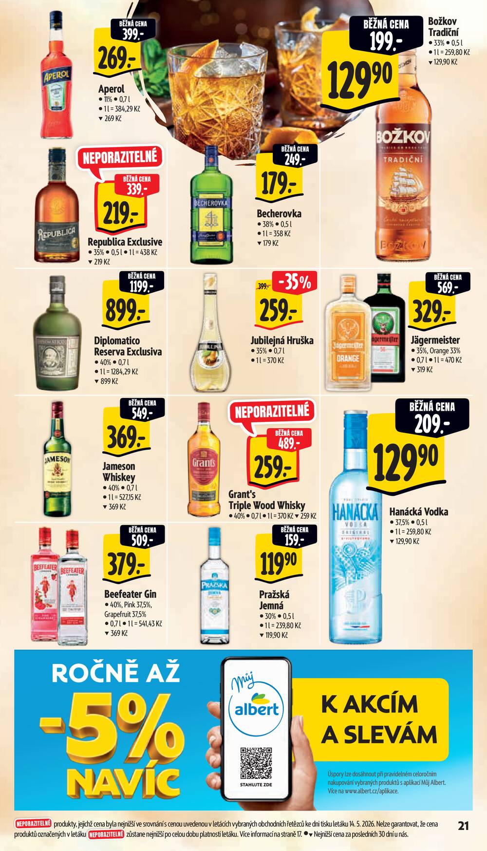 Albert Supermarket od 20.5. do 26.5.2026