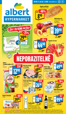 Leták Albert Hypermarket Jihomoravský od 20.5. do 26.5.2026