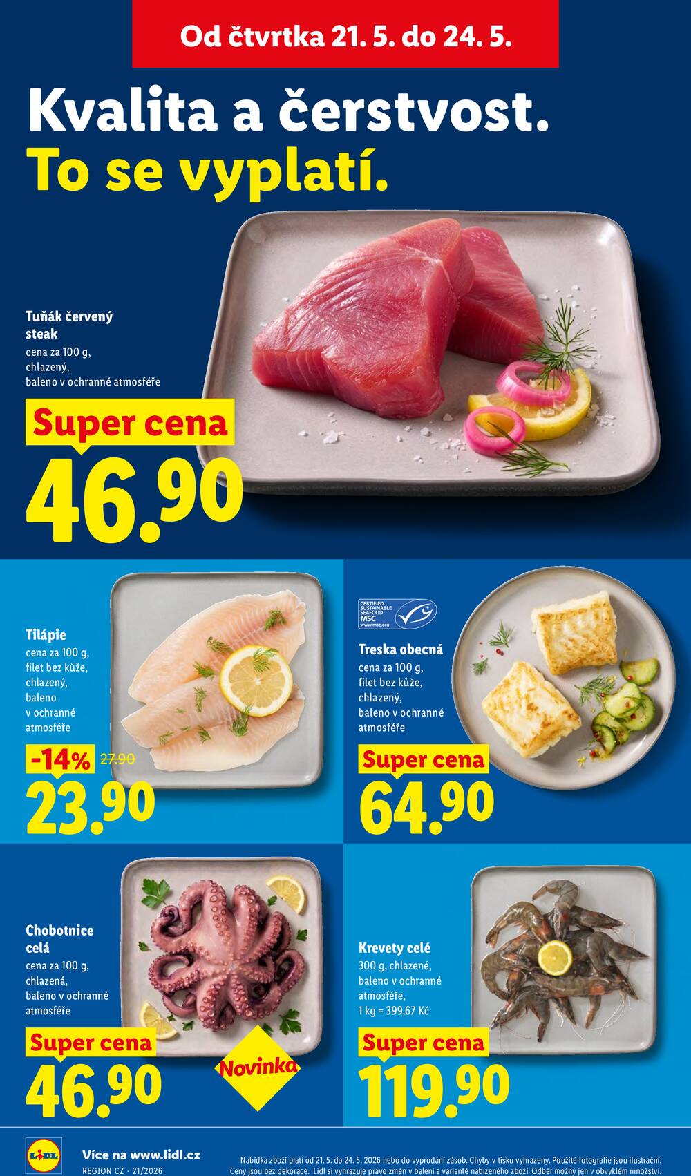 Lidl Čtvrtek od 21.5. do 24.5.2026