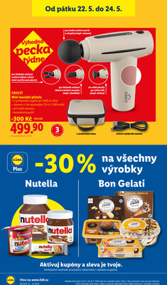 Lidl Čtvrtek od 21.5. do 24.5.2026