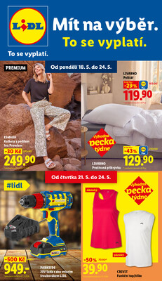 leták Lidl