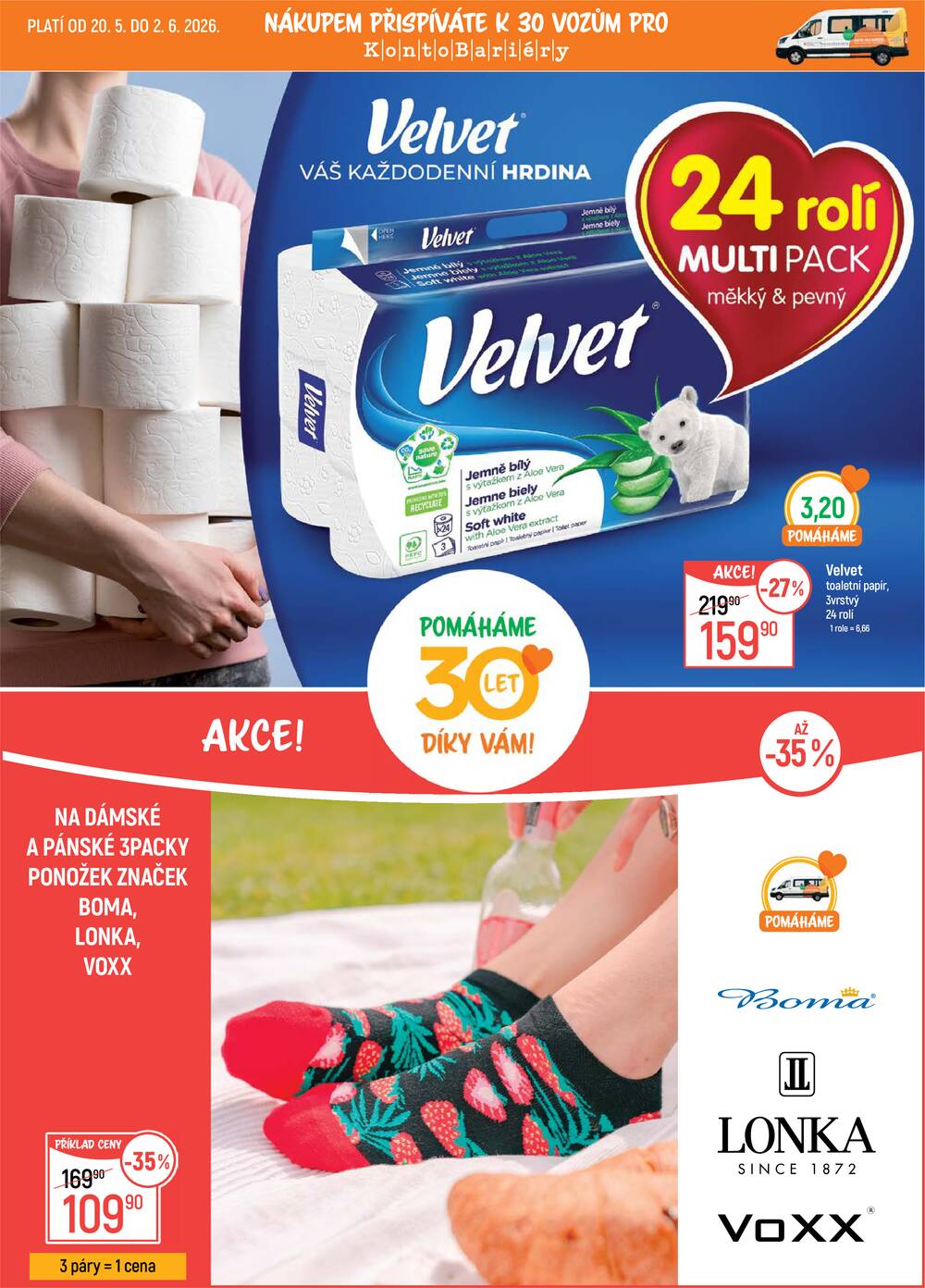 Akční leták Globus 20.5. - 2.6.2026 - Globus Chomutov