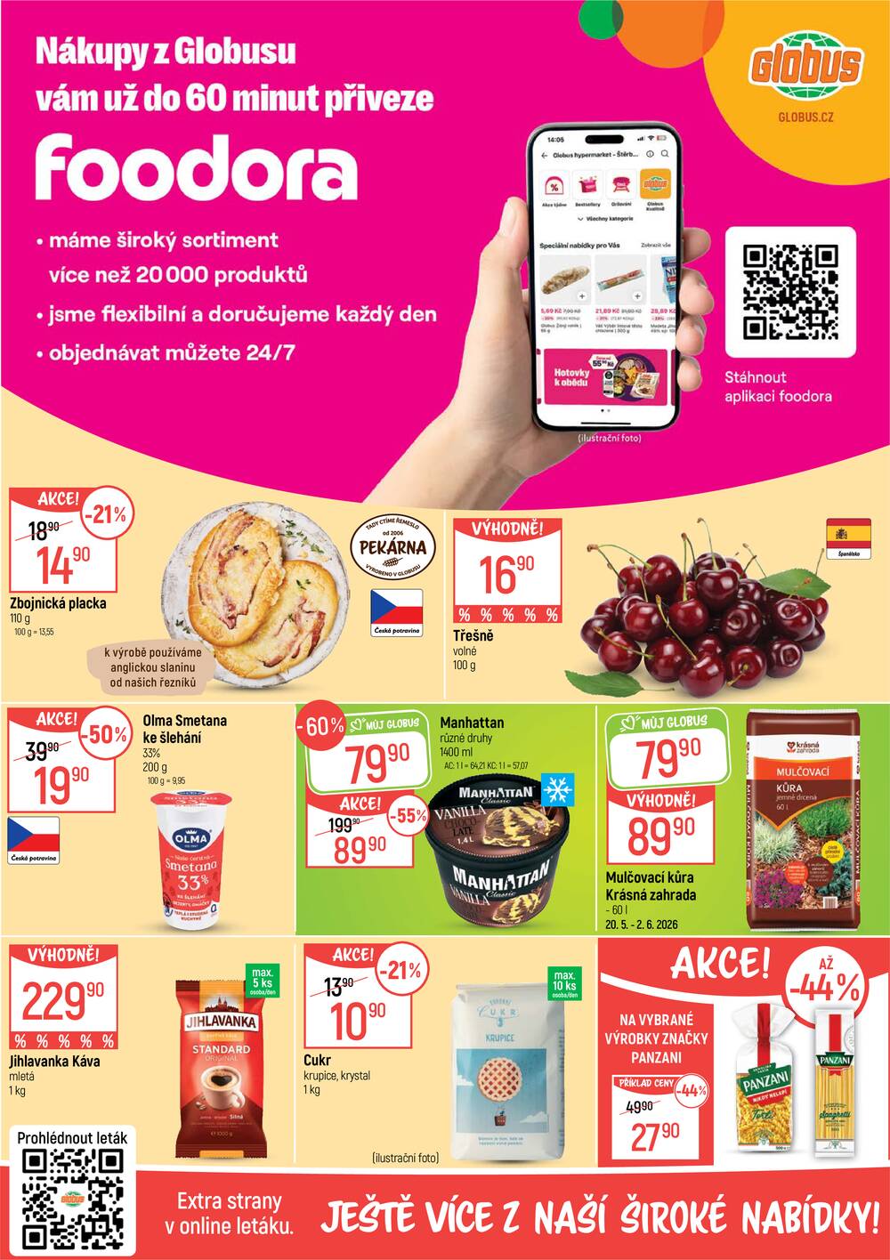 Leták Globus - Akční leták Globus 20.5. - 26.5.2026 - Globus Olomouc - strana 2 Leták Globus - Akční leták Globus 20.5. - 26.5.2026 - Globus Olomouc - strana 2