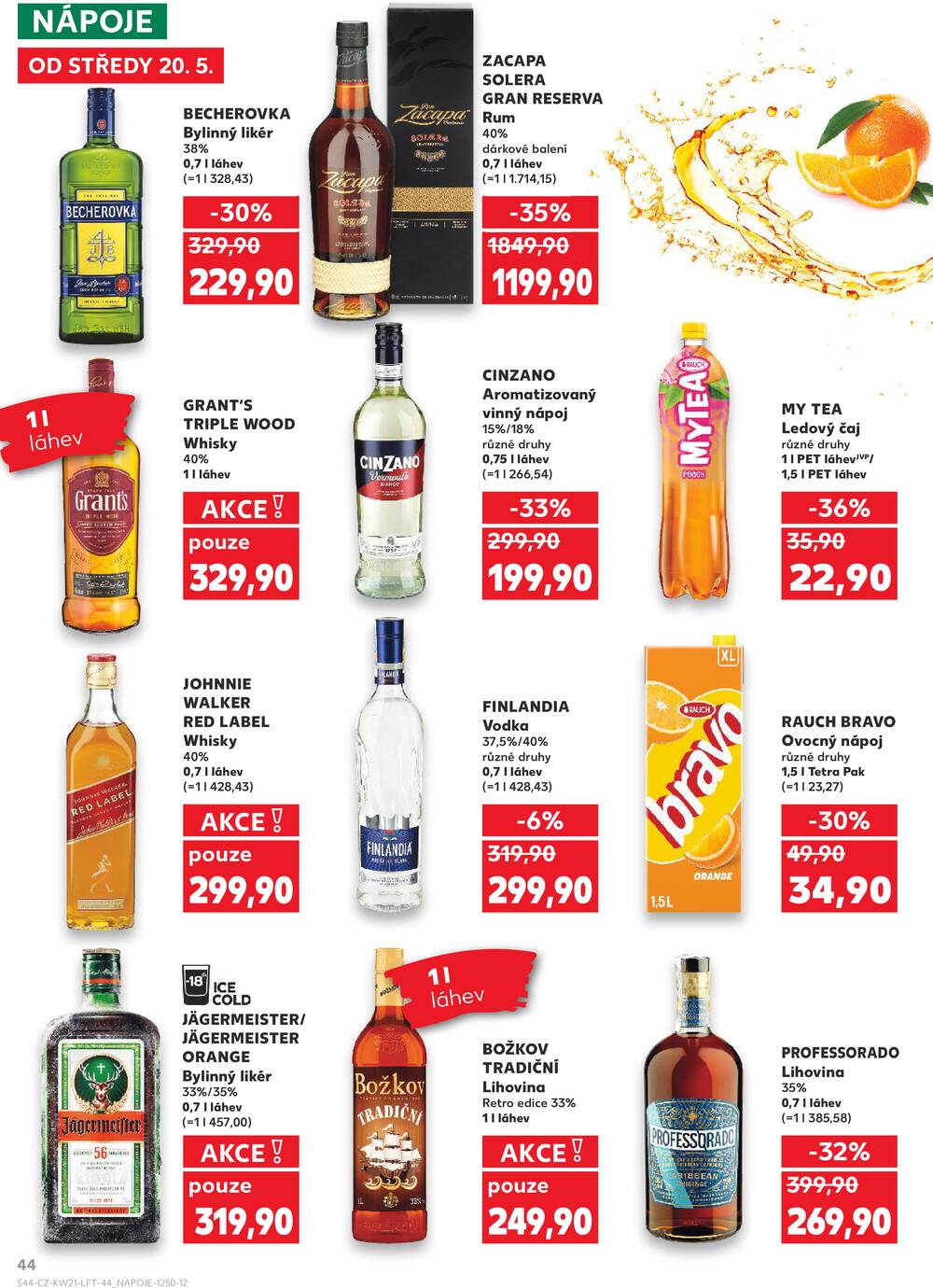 Leták Kaufland - Kaufland 20.5. - 26.5. - Kaufland Praha Čestlice - strana 44 Leták Kaufland - Kaufland 20.5. - 26.5. - Kaufland Praha Čestlice - strana 44