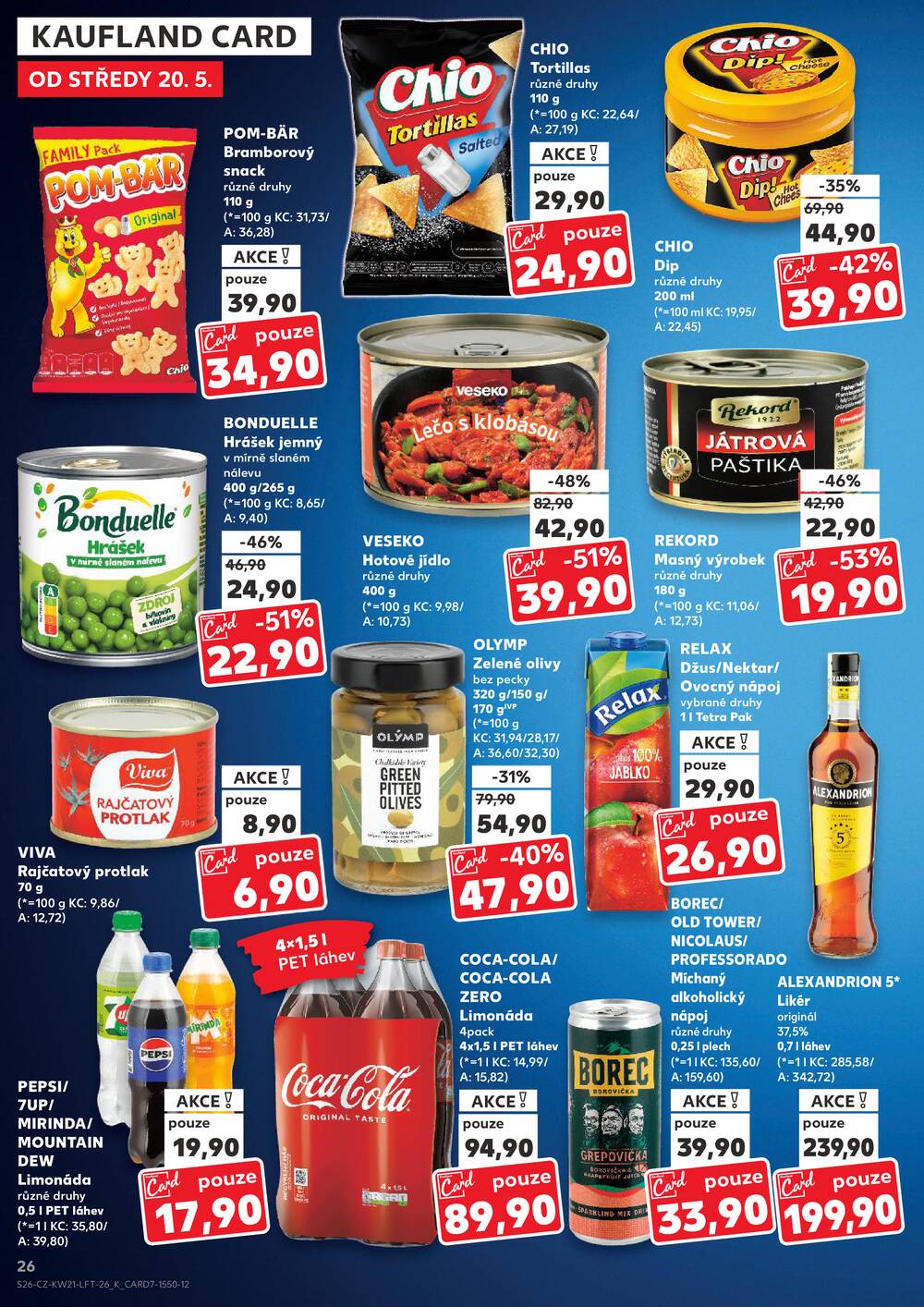 Kaufland 20.5. - 26.5. - Kaufland - Zlín ( OC Čepkov)