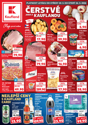 Leták Kaufland 20.5. - 26.5. - Kaufland - Zábřeh na Moravě