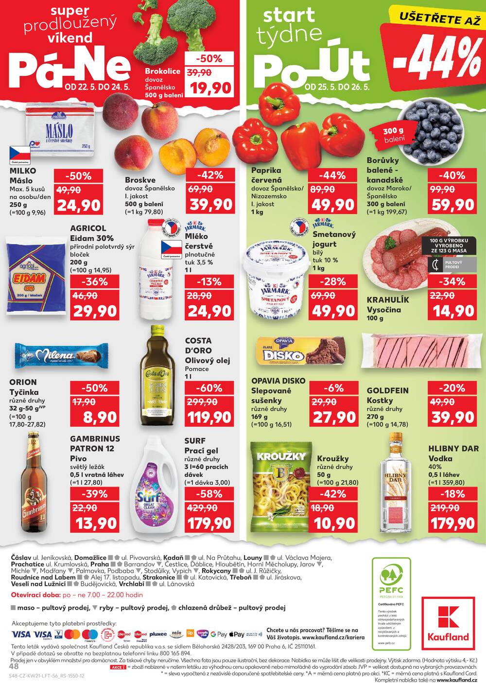 Kaufland 20.5. - 26.5. - Kaufland - Vrchlabí