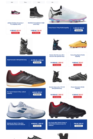 leták Intersport