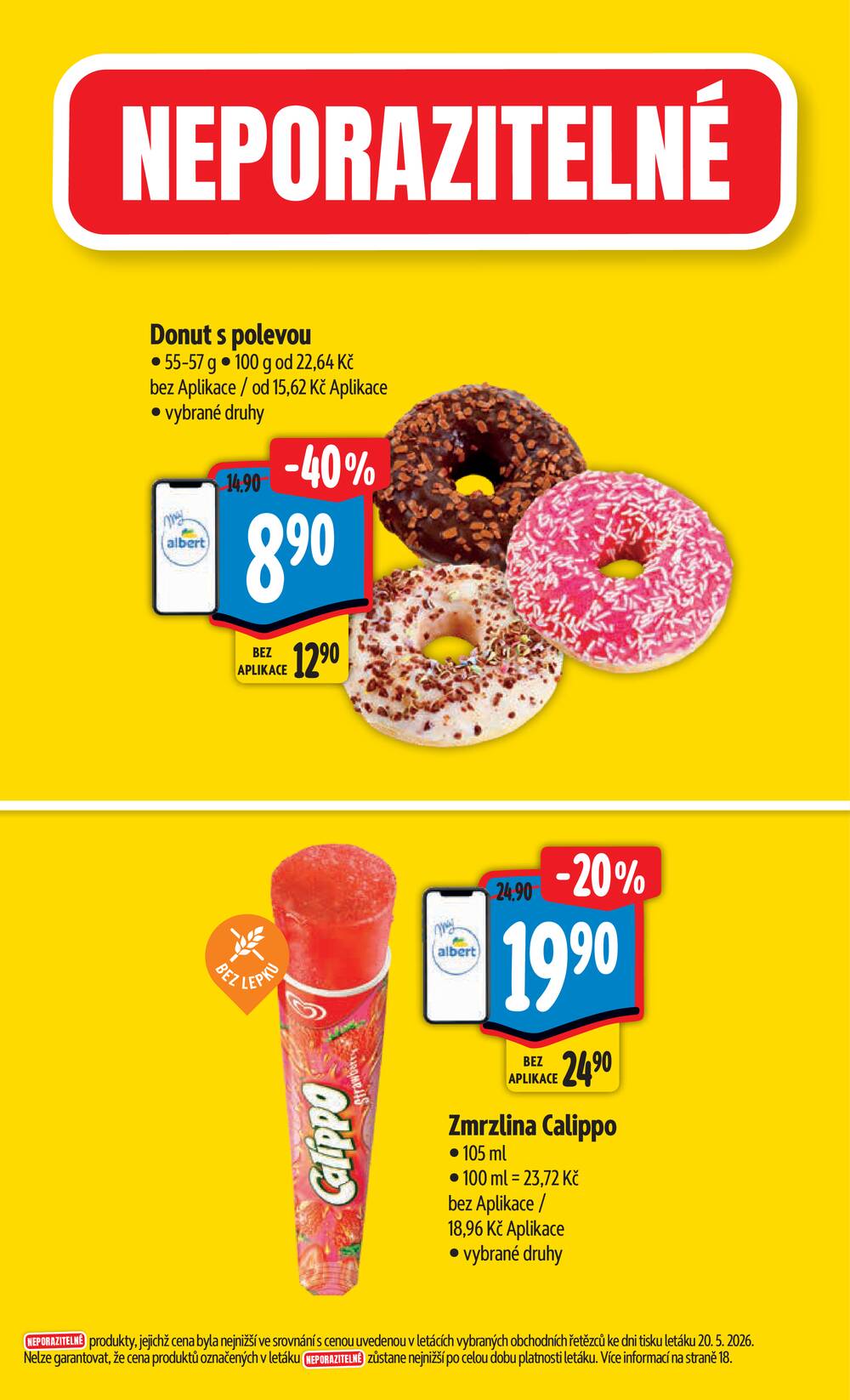 Albert Hypermarket Jihomoravský od 27.5. do 2.6.2026
