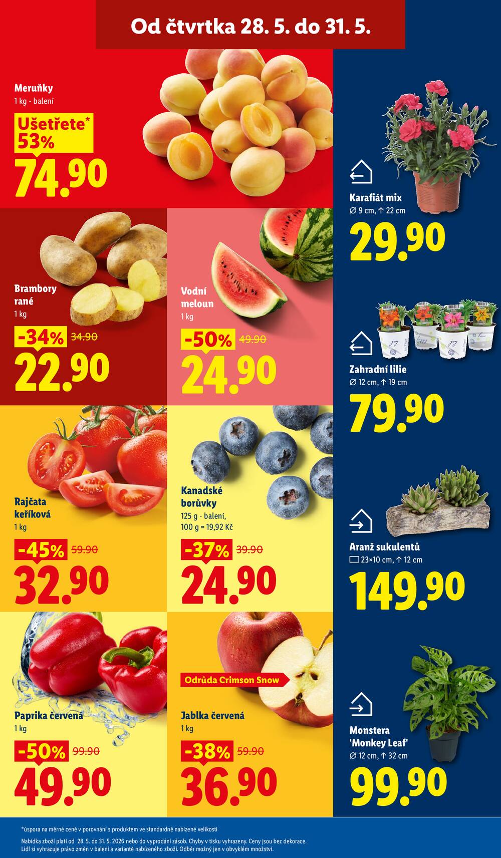 Lidl Čtvrtek od 28.5. do 31.5.2026