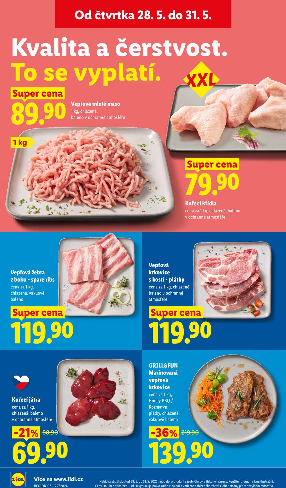 Lidl Čtvrtek od 28.5. do 31.5.2026