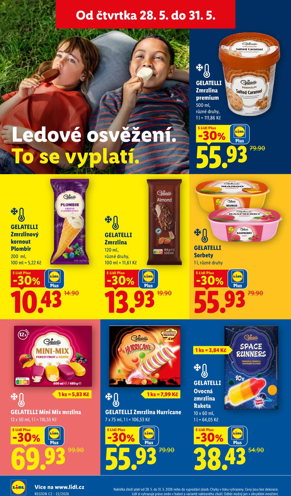 Lidl Čtvrtek od 28.5. do 31.5.2026