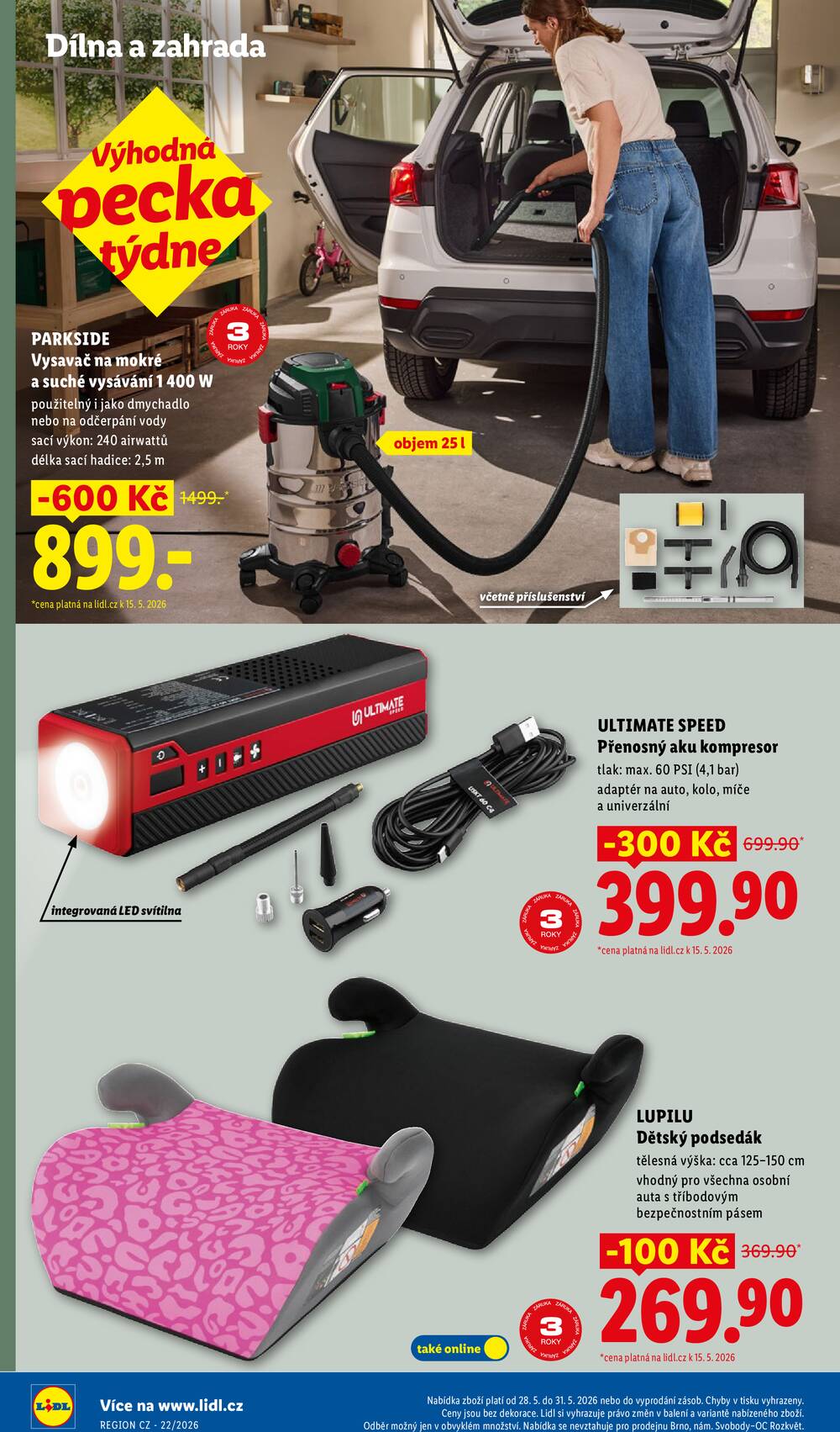 Lidl Čtvrtek od 28.5. do 31.5.2026