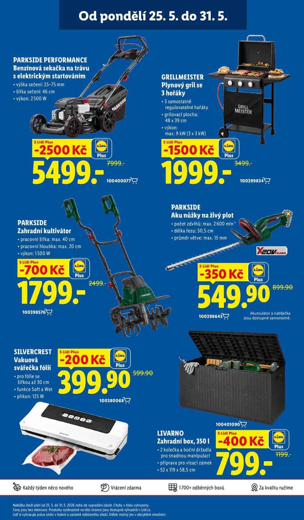 Lidl Čtvrtek od 28.5. do 31.5.2026