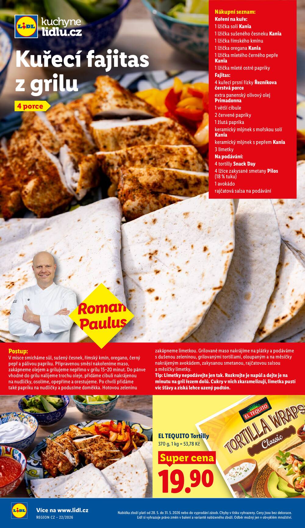 Lidl Čtvrtek od 28.5. do 31.5.2026