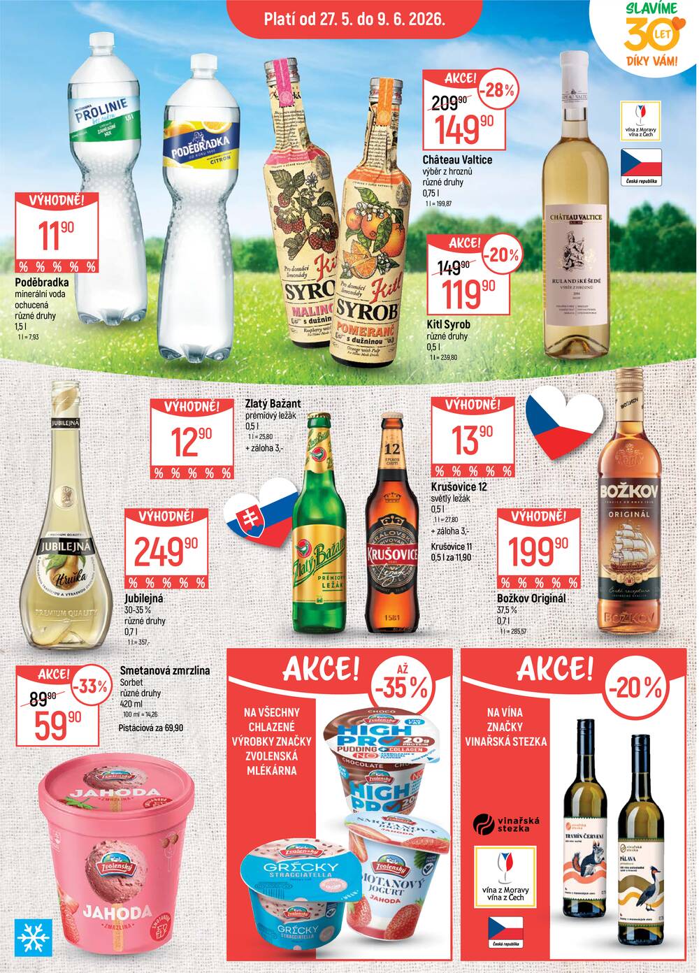 Akční leták Globus 27.5. - 2.6.2026 - Globus České Budějovice