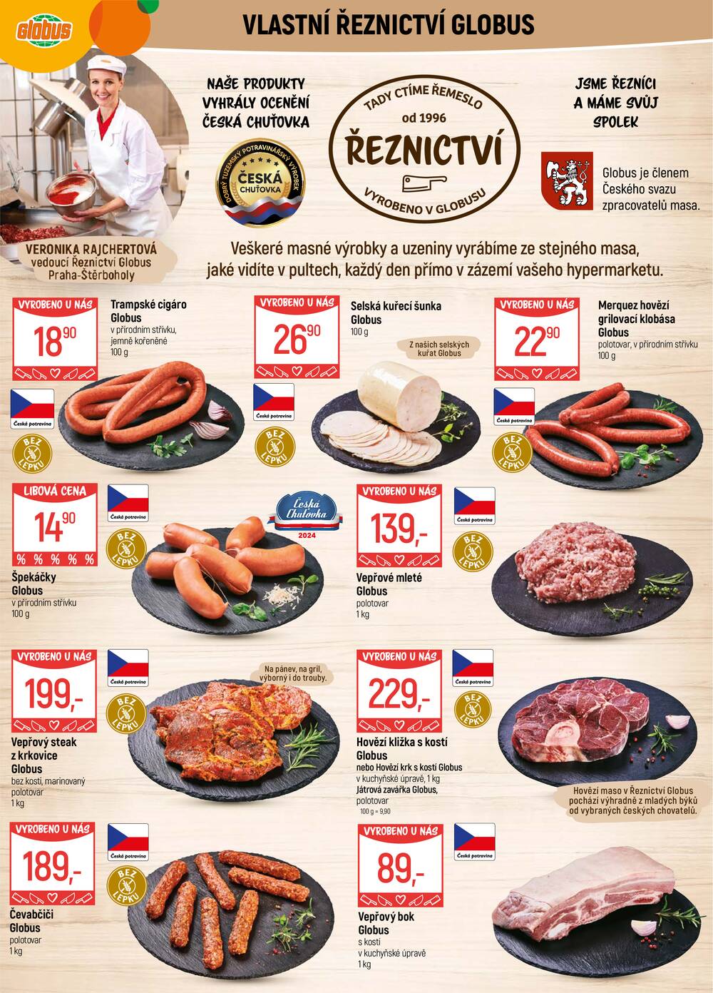 Akční leták Globus 27.5. - 2.6.2026 - Globus Praha - Štěrboholy