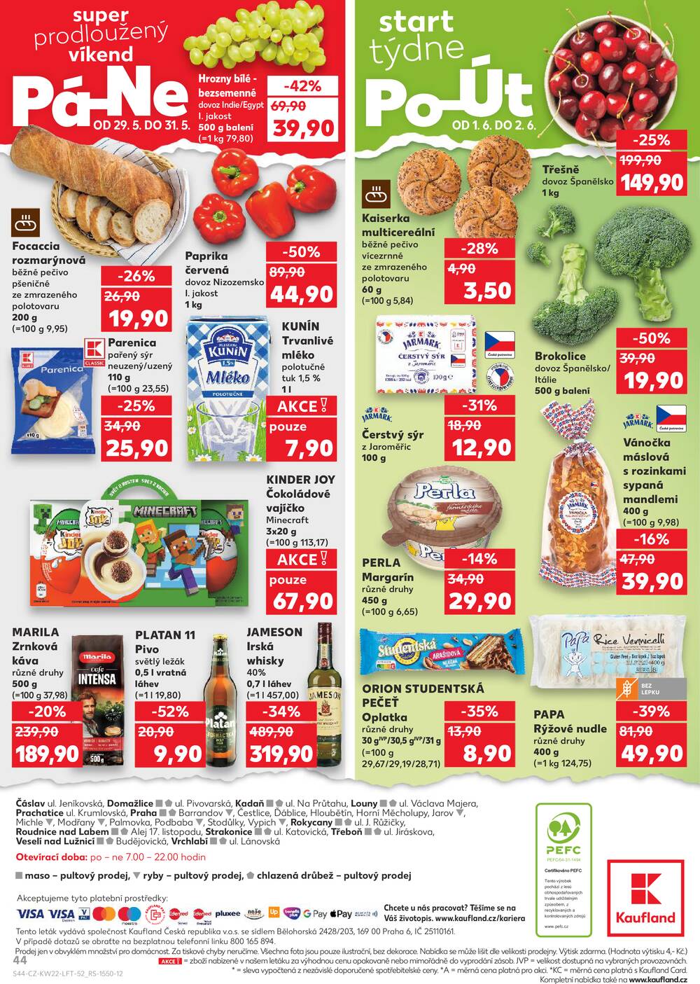 Kaufland 27.5. - 2.6. - Kaufland - Domažlice