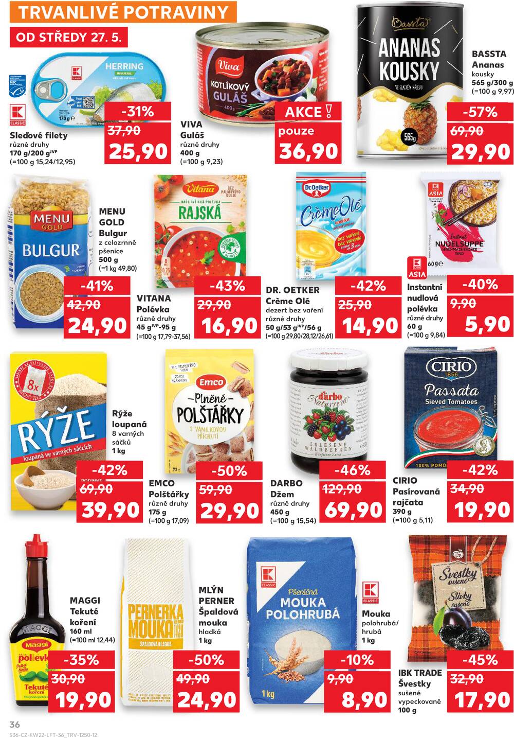 Kaufland 27.5. - 2.6. - Kaufland - Chrudim