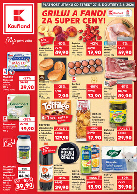 Leták Kaufland 27.5. - 2.6. - Kaufland - Uherský Brod
