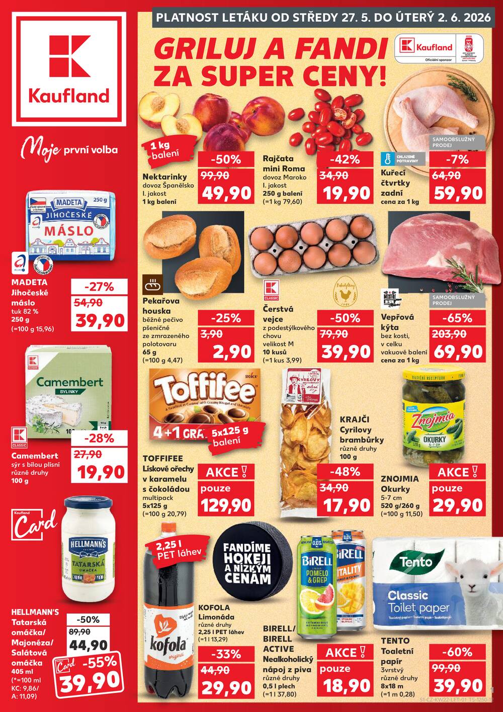 Leták Kaufland - Kaufland 27.5. - 2.6. - Kaufland - Sokolov - strana 1 Leták Kaufland - Kaufland 27.5. - 2.6. - Kaufland - Sokolov - strana 1