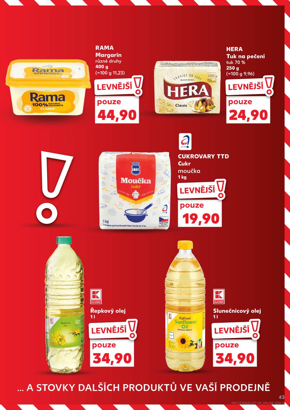 Leták Kaufland - Kaufland 27.5. - 2.6. - Kaufland - Pelhřimov - strana 43 Leták Kaufland - Kaufland 27.5. - 2.6. - Kaufland - Pelhřimov - strana 43