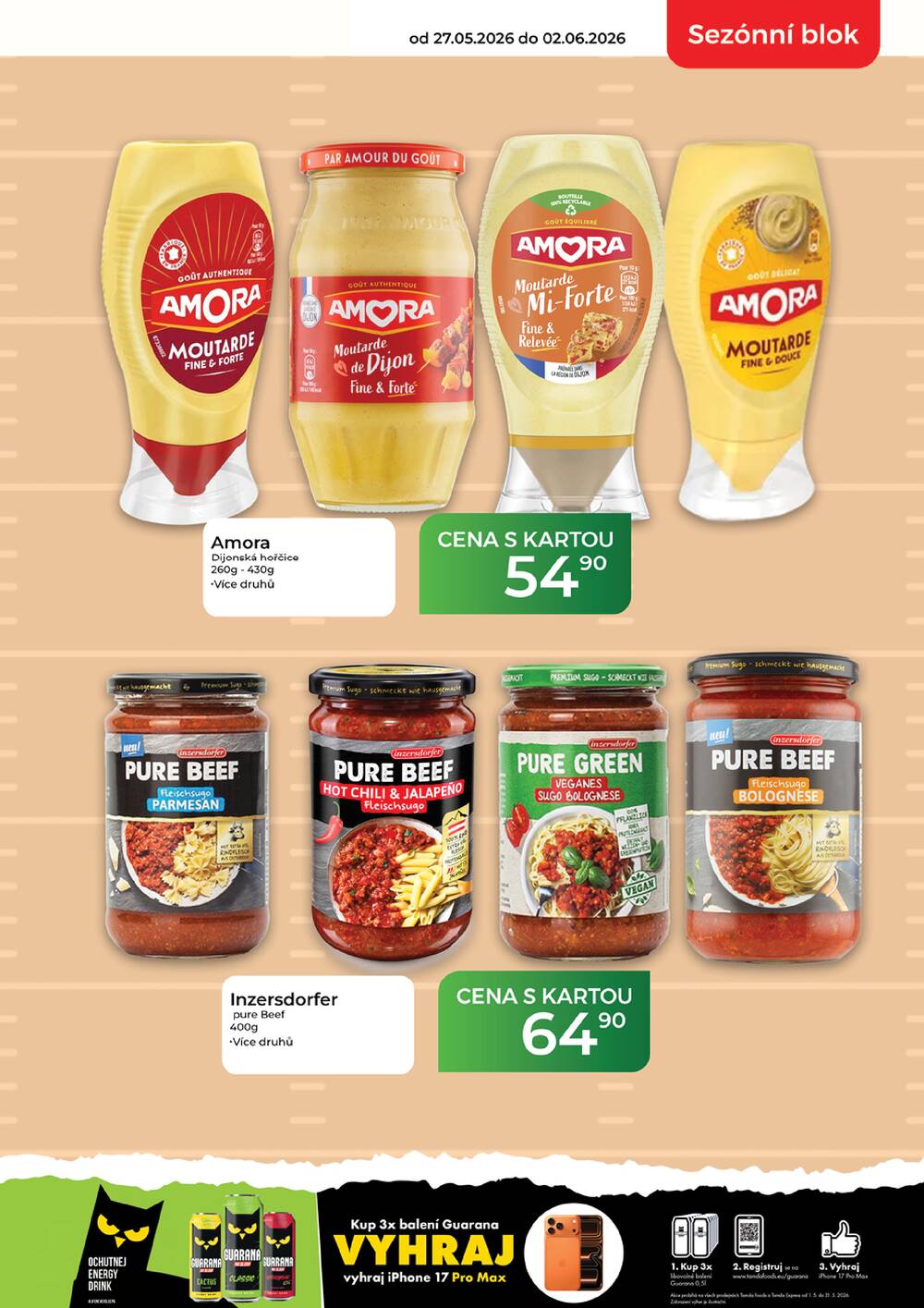 Leták Tamda Foods - Tamda Foods od 27.5. do 2.6.2026 - strana 5 Leták Tamda Foods - Tamda Foods od 27.5. do 2.6.2026 - strana 5