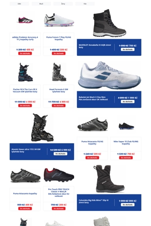 leták Intersport