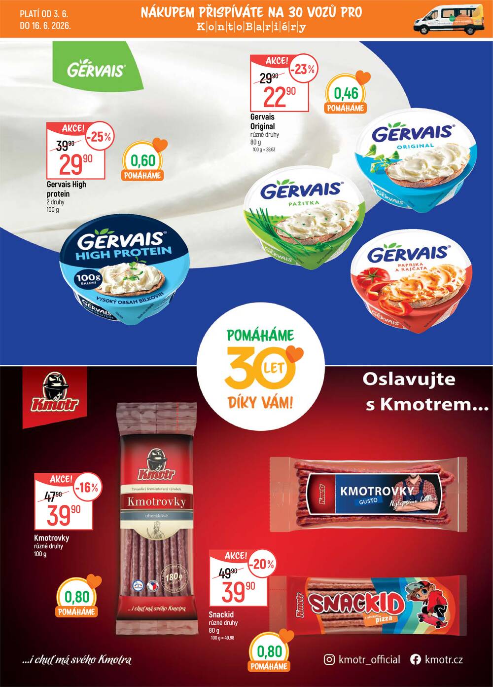 Akční leták Globus 3.6. - 9.6.2026 - Globus Liberec