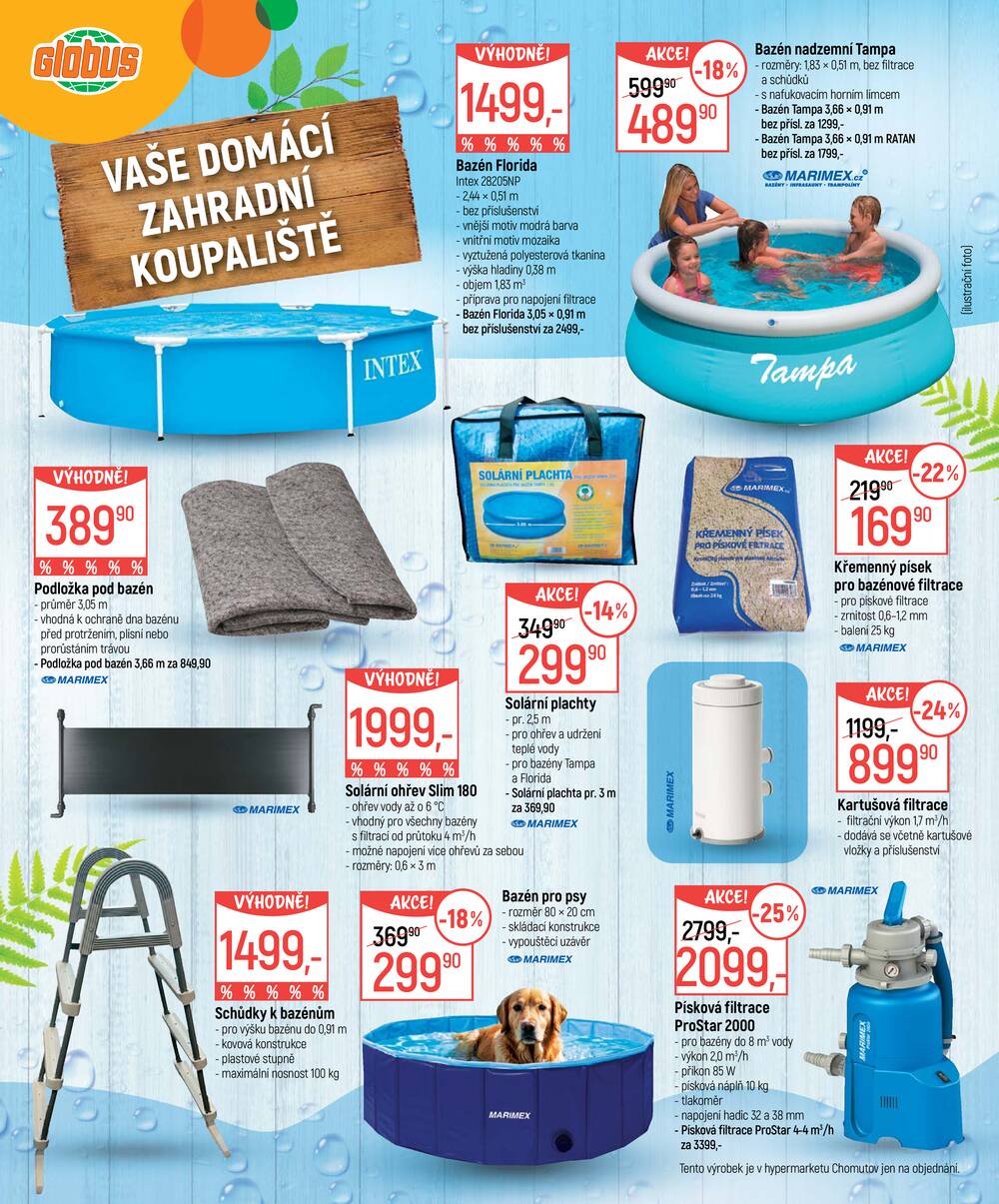 Akční leták Globus 3.6. - 6.7.2026 - Globus Chotíkov u Plzně