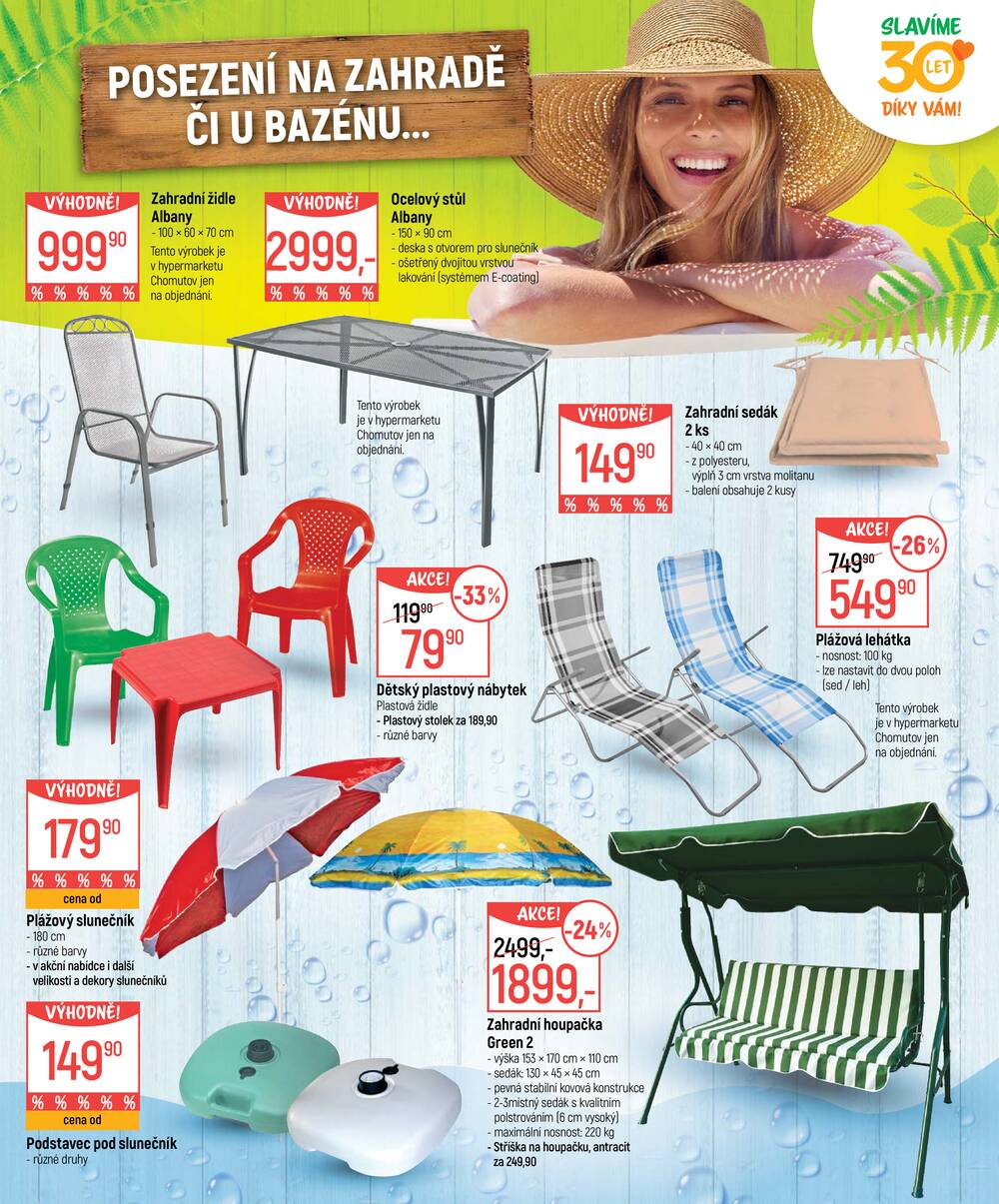 Akční leták Globus 3.6. - 6.7.2026 - Globus Chotíkov u Plzně