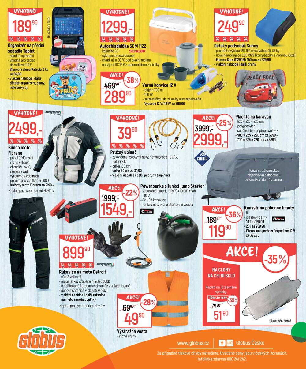 Akční leták Globus 3.6. - 6.7.2026 - Globus Brno Ivanovice