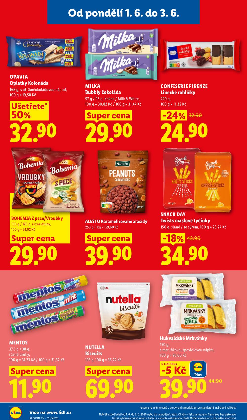 Lidl od 1.6. do 3.6.2026