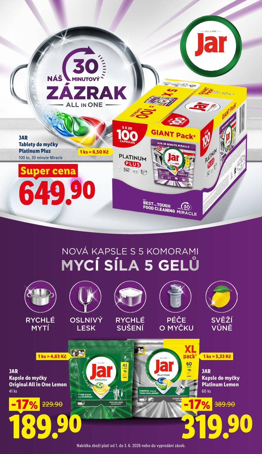 Lidl od 1.6. do 3.6.2026
