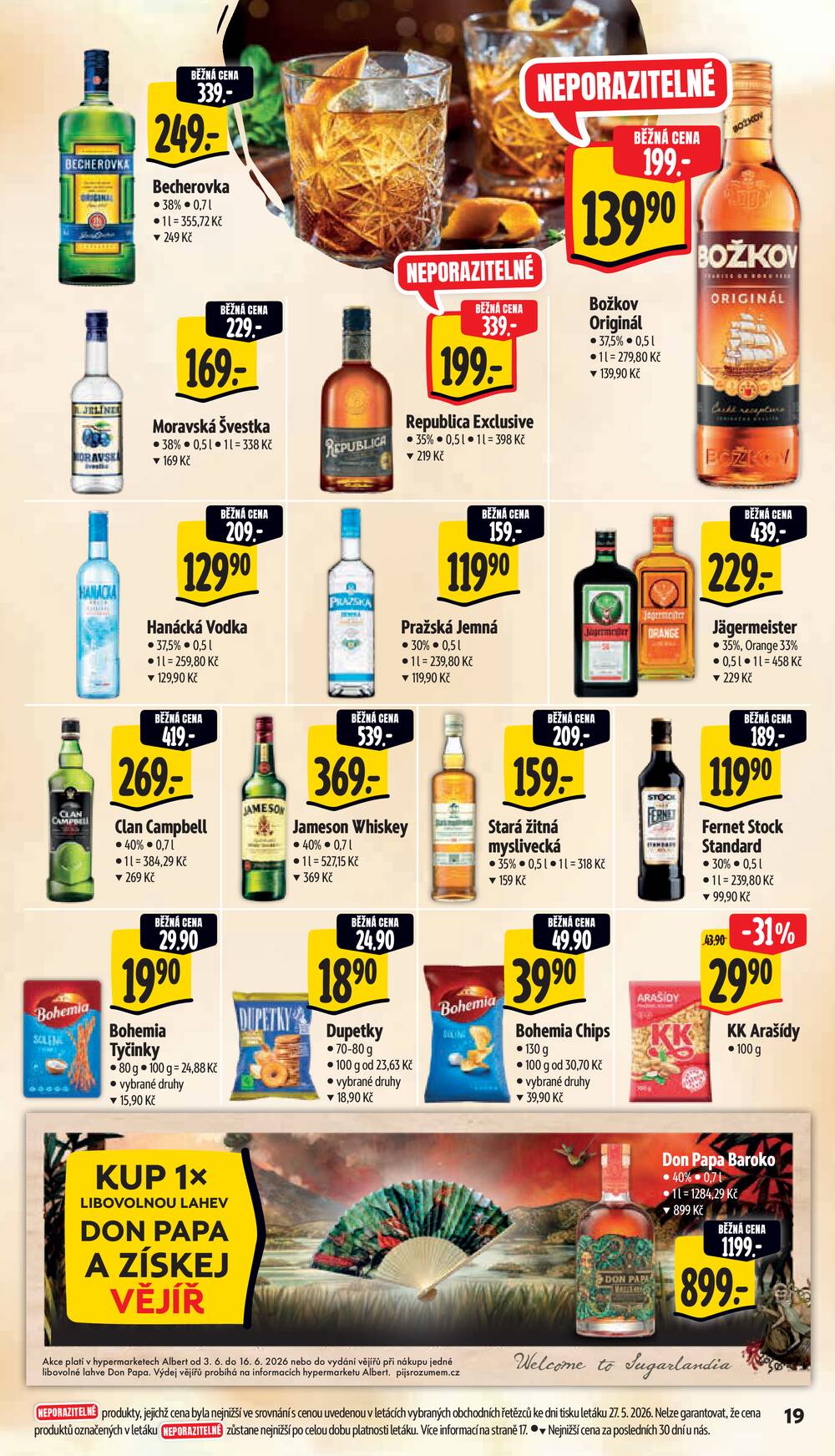 Albert  Hypermarket od 3.6. do 9.6.2026