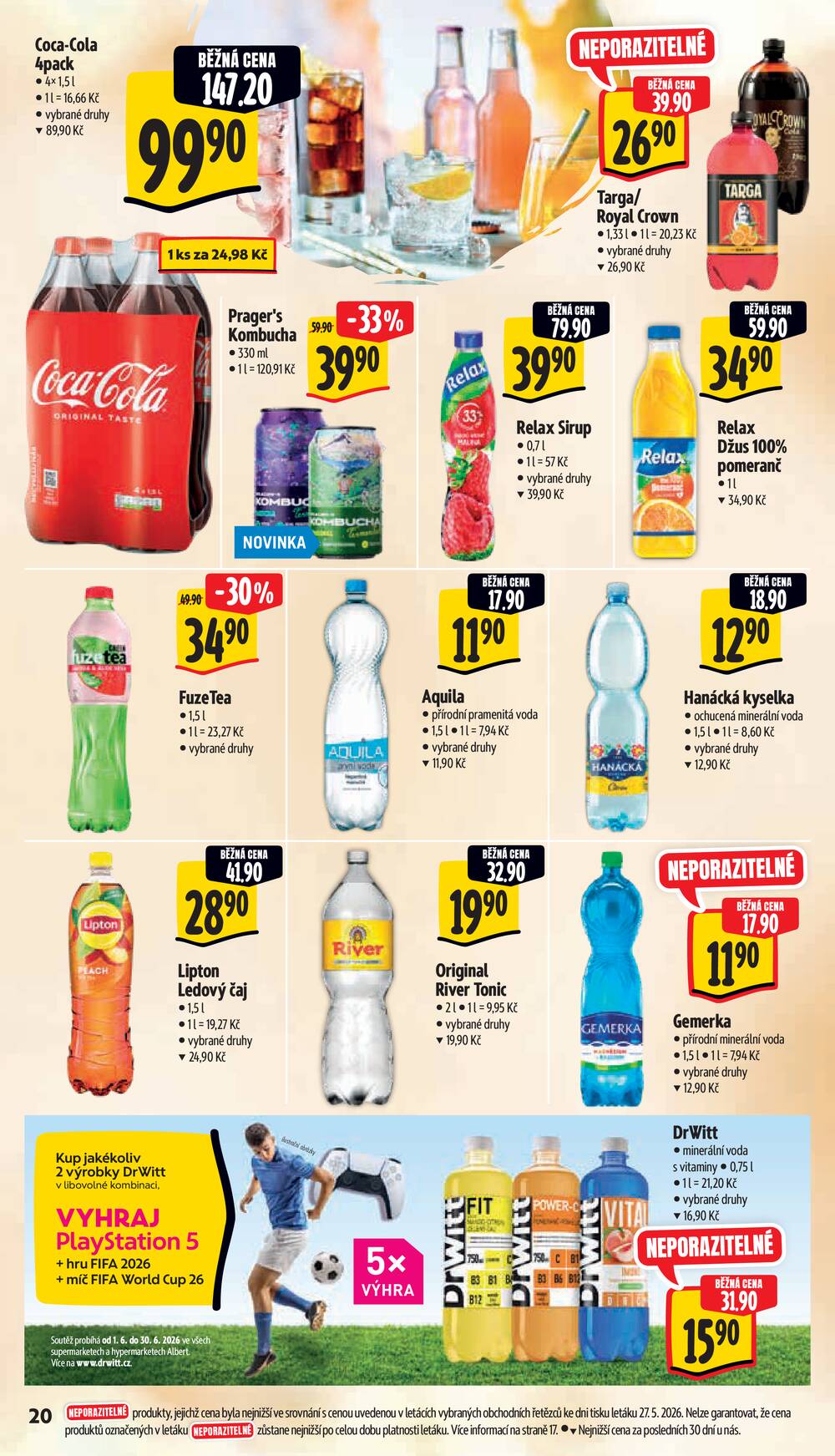 Albert  Hypermarket od 3.6. do 9.6.2026