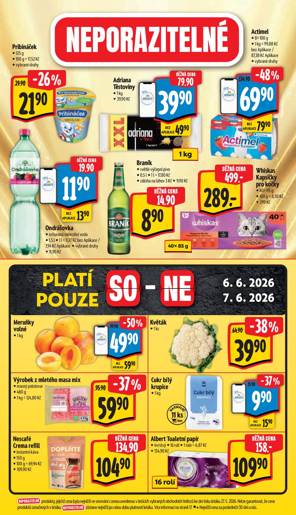 Albert  Hypermarket od 3.6. do 9.6.2026