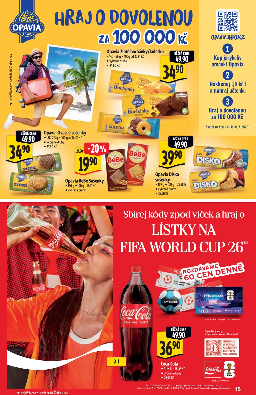 Leták Albert - Albert  Hypermarket katalog Léto od 3.6. do 16.6.2026 - strana 15