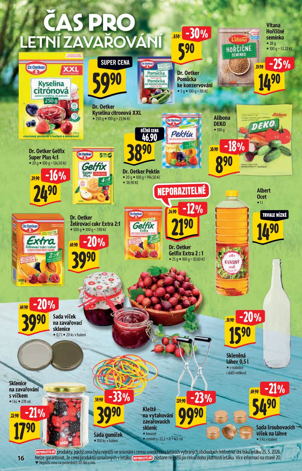 Leták Albert - Albert  Hypermarket katalog Léto od 3.6. do 16.6.2026 - strana 16
