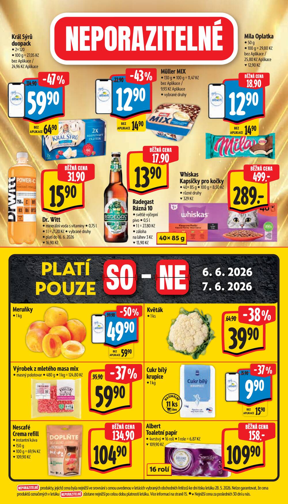 Albert Supermarket od 3.6. do 9.6.2026