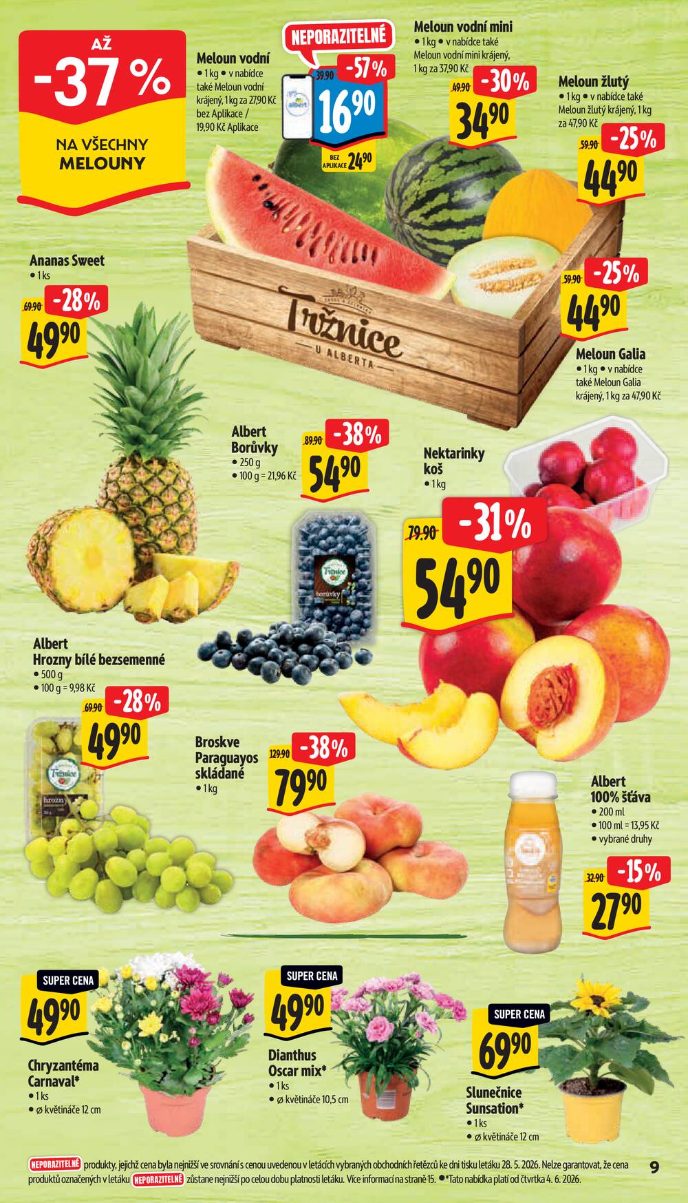 Albert Supermarket Jihomoravský od 3.6. do 9.6.2026