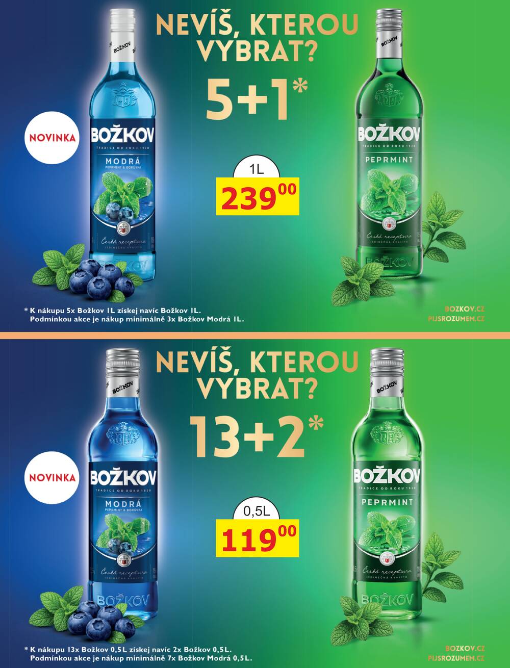 BENE Nápoje od 1.6. do 30.6.2026