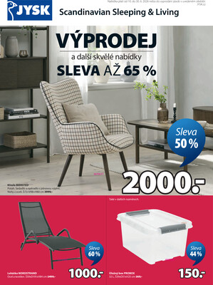 leták Jysk
