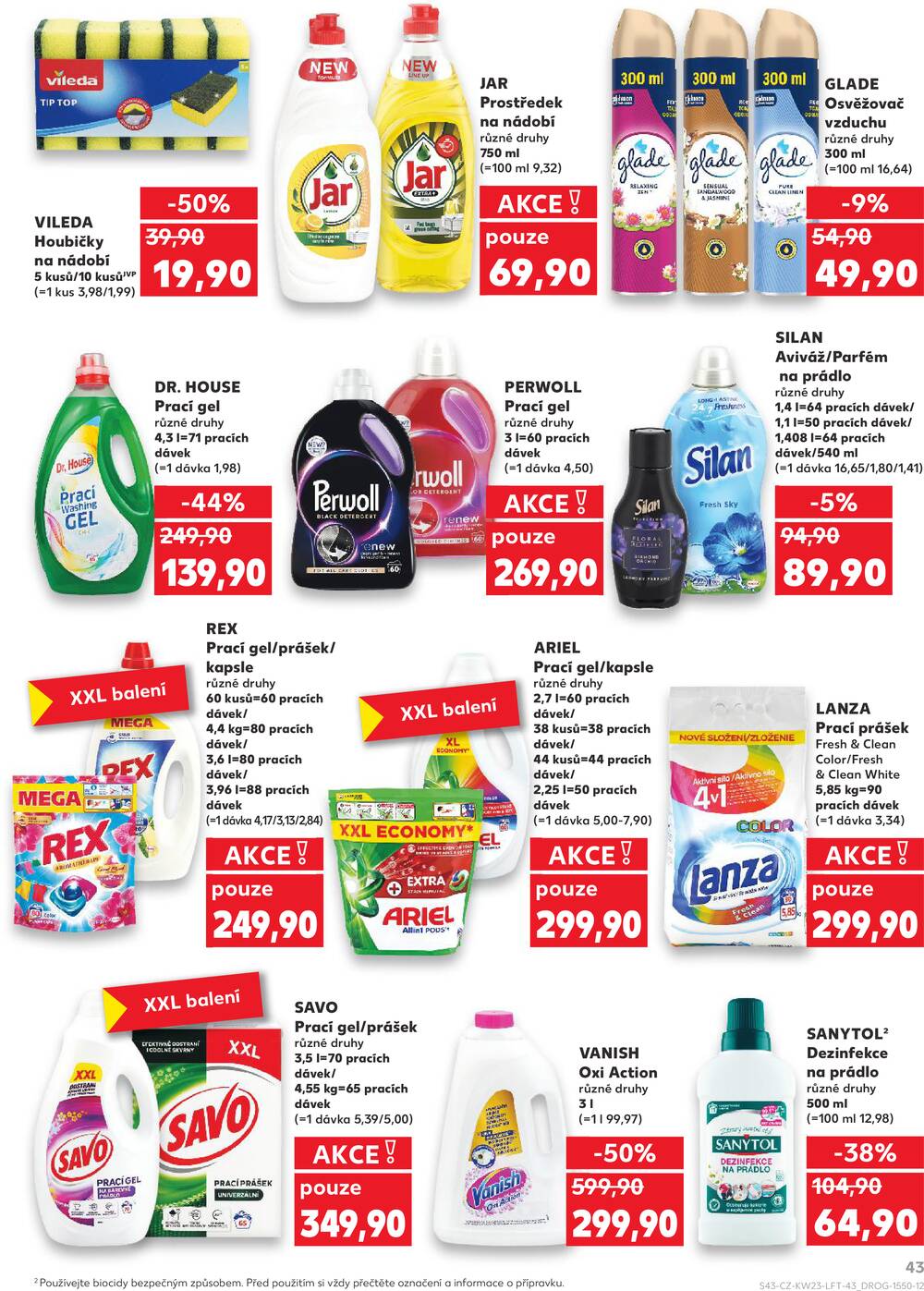 Leták Kaufland - Kaufland 3.6. - 9.6. - Kaufland - Praha - Horní Měcholupy - strana 43