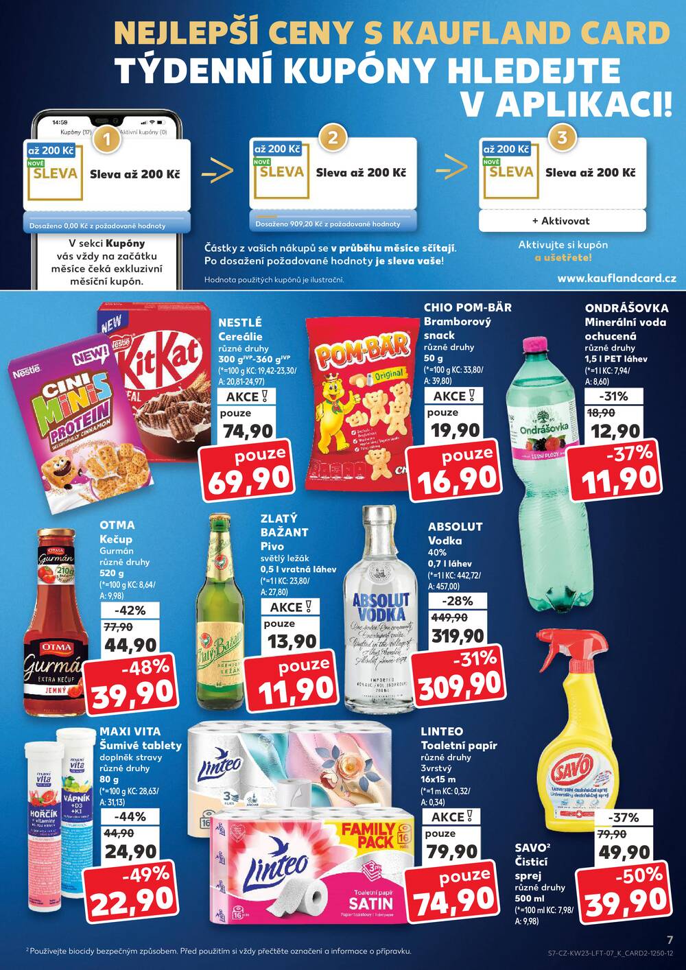 Leták Kaufland - Kaufland 3.6. - 9.6. - Kaufland - Praha 8 (Libeň) - strana 7 Leták Kaufland - Kaufland 3.6. - 9.6. - Kaufland - Praha 8 (Libeň) - strana 7