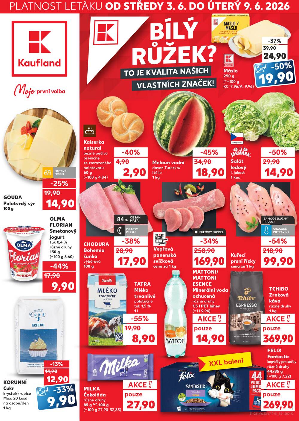 Leták Kaufland - Kaufland 3.6. - 9.6. - Kaufland - Beroun - strana 1