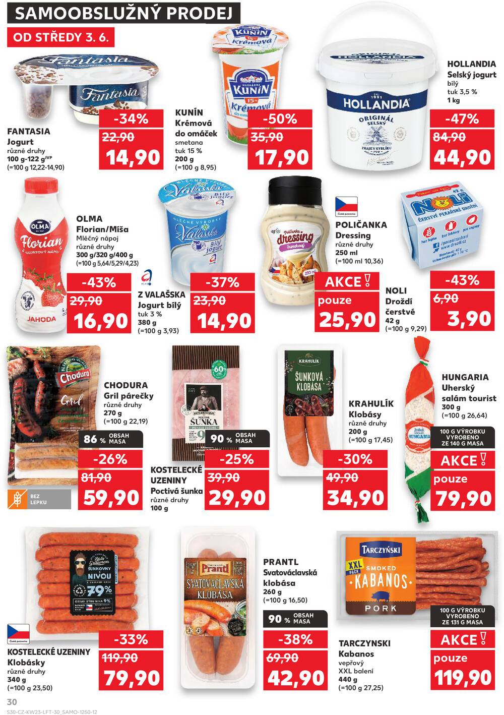 Kaufland 3.6. - 9.6. - Kaufland České Budějovice II - Milady Horákové