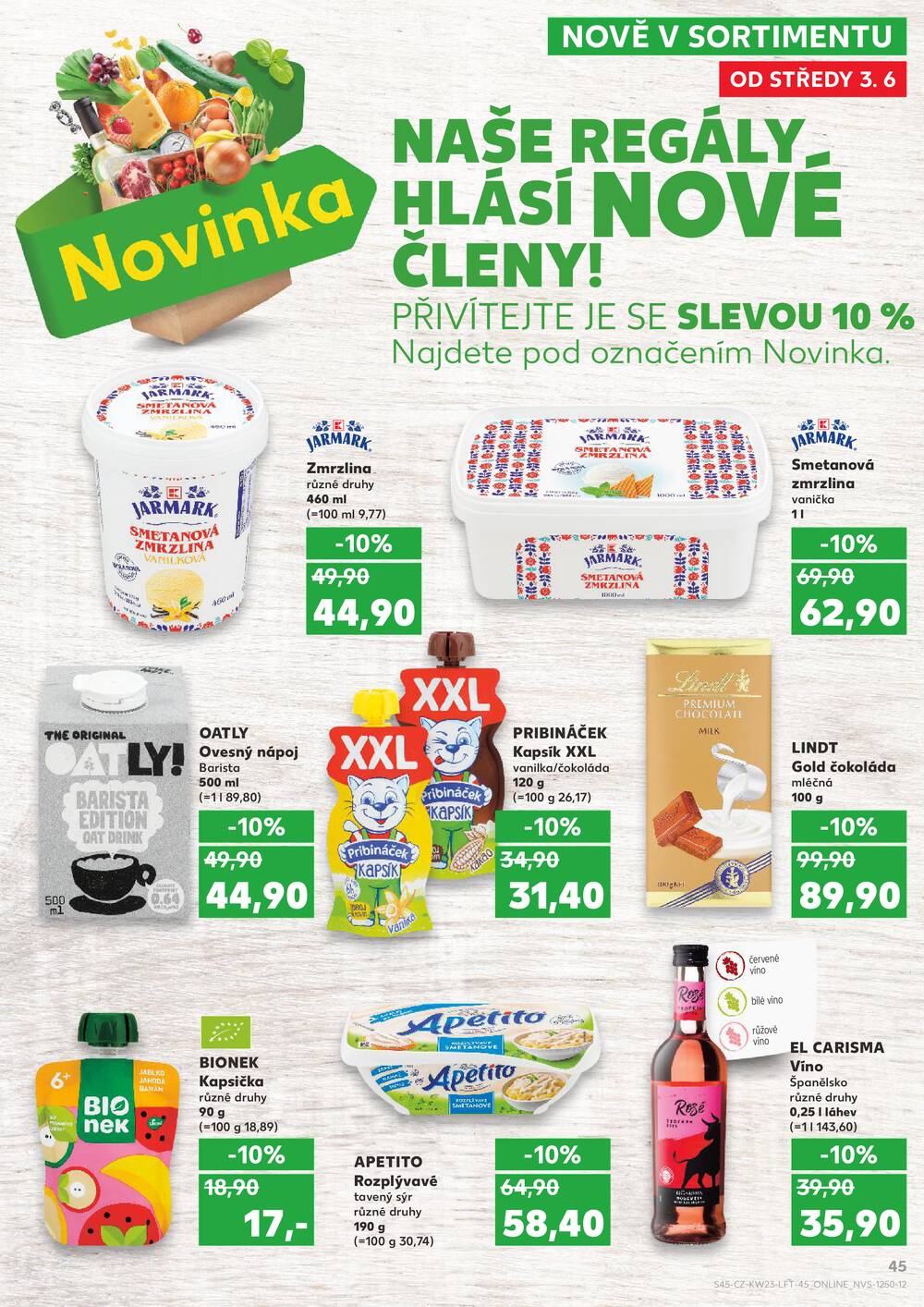 Kaufland 3.6. - 9.6. - Kaufland České Budějovice II - Milady Horákové