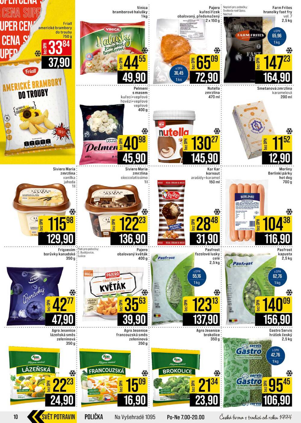 Leták JIP - JIP Cash & Carry České Budějovice, Most, Náchod, Polička, Sušice a Svoboda nad Úpou od 3.6. do 9.6.2026 - strana 10 Leták JIP - JIP Cash & Carry České Budějovice, Most, Náchod, Polička, Sušice a Svoboda nad Úpou od 3.6. do 9.6.2026 - strana 10