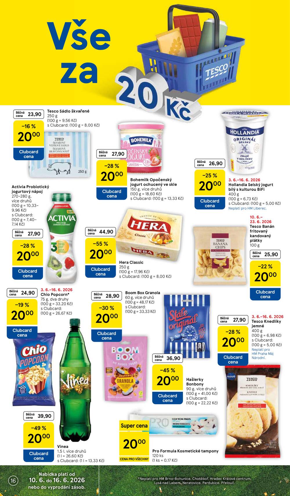 Tesco malé hypermarkety od 10.6. do 16.6.2026